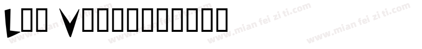 Las Vegas字体转换